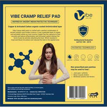 Lade das Bild in den Galerie-Viewer, Vibe Naturally medicated Cramp relief Patches - Pack of 4
